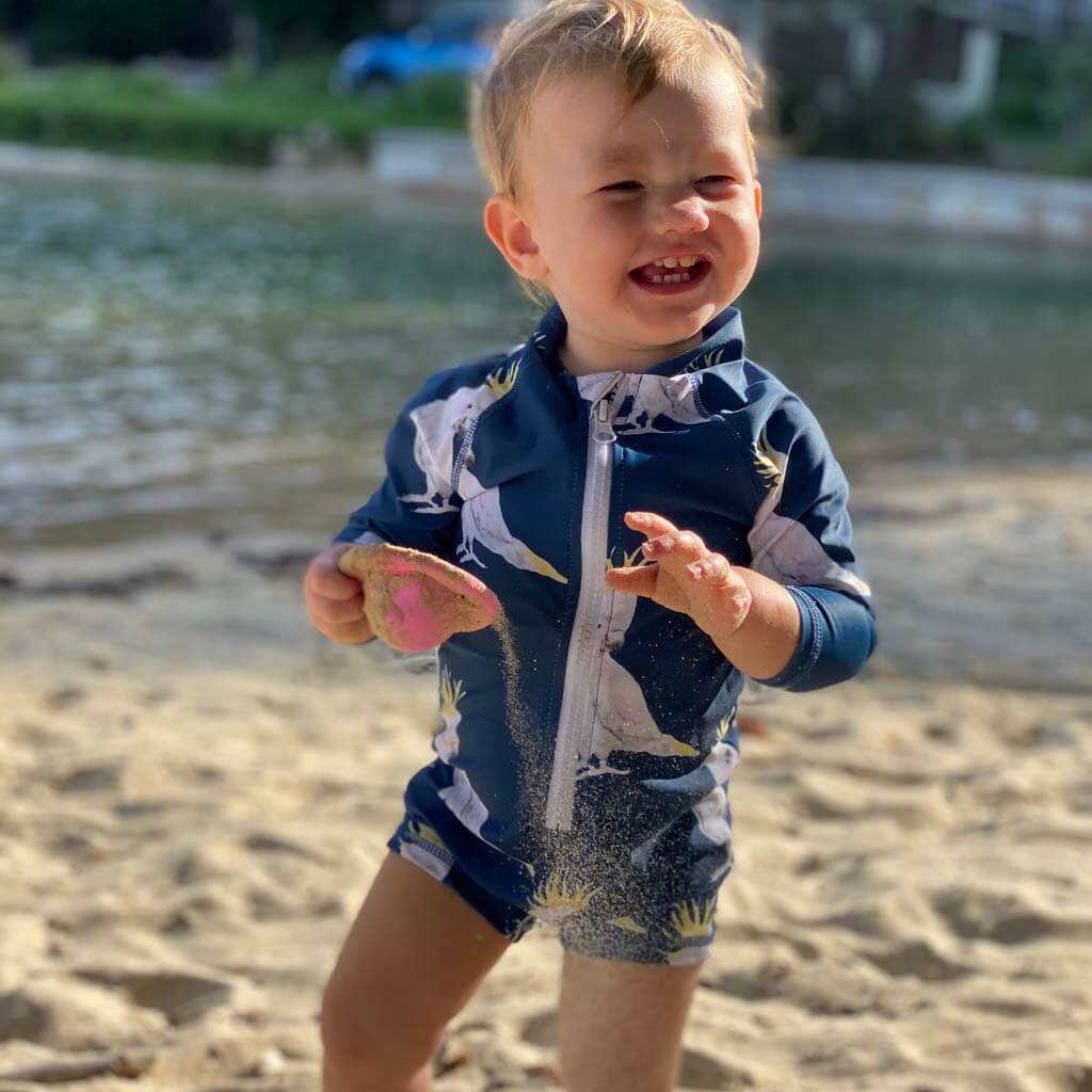 Long sleeve baby swimwear online