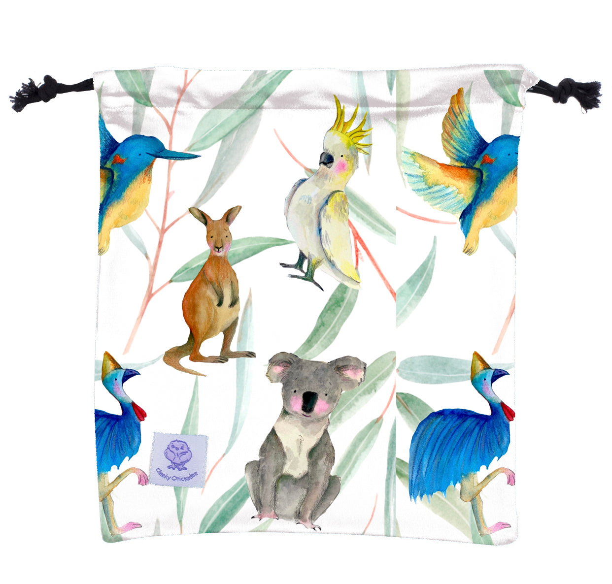 Australian Natives Unisex Long Sleeve Zip Swimmers - Cheeky Chickadee Store