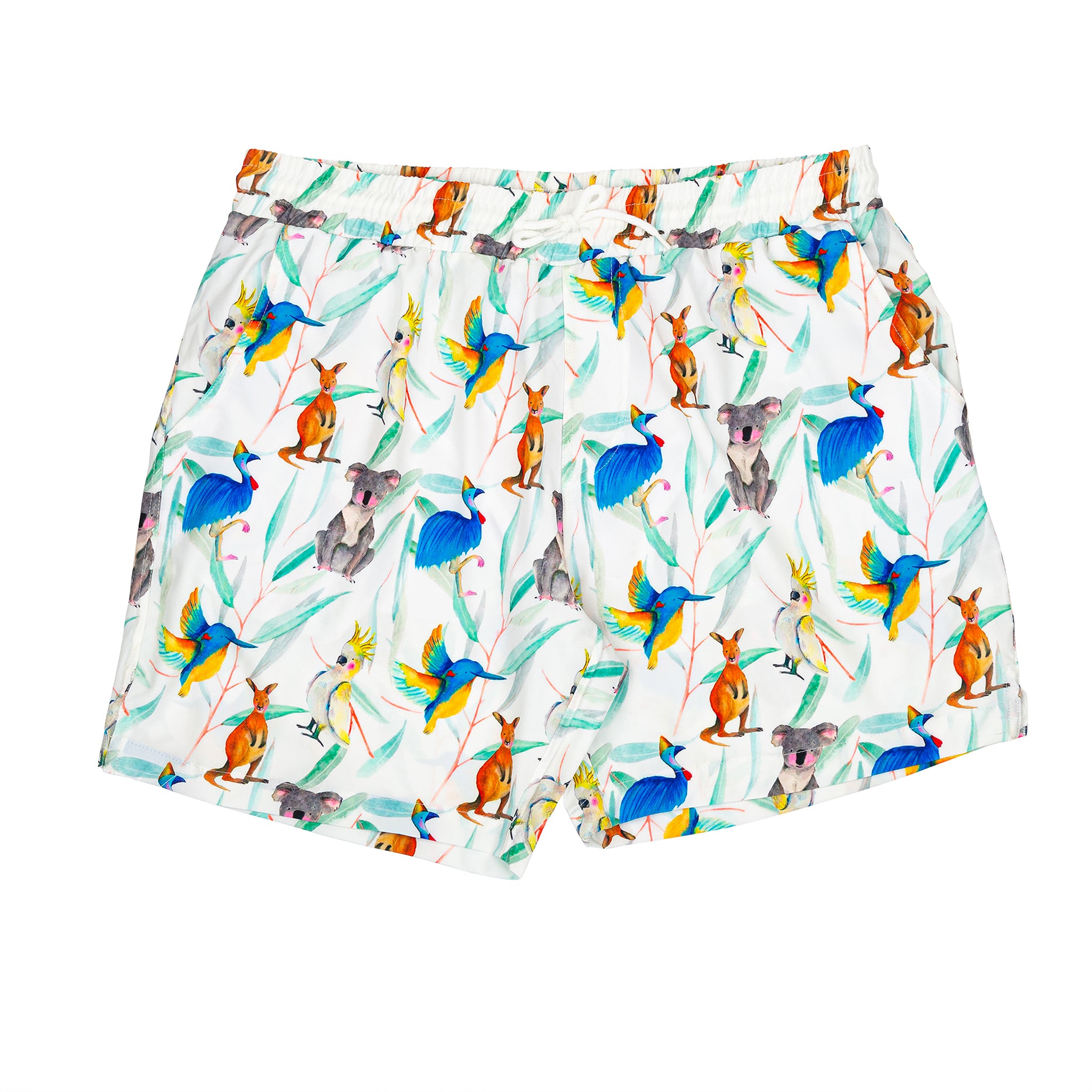 Australian Natives Men's Boardshorts - Cheeky Chickadee Store