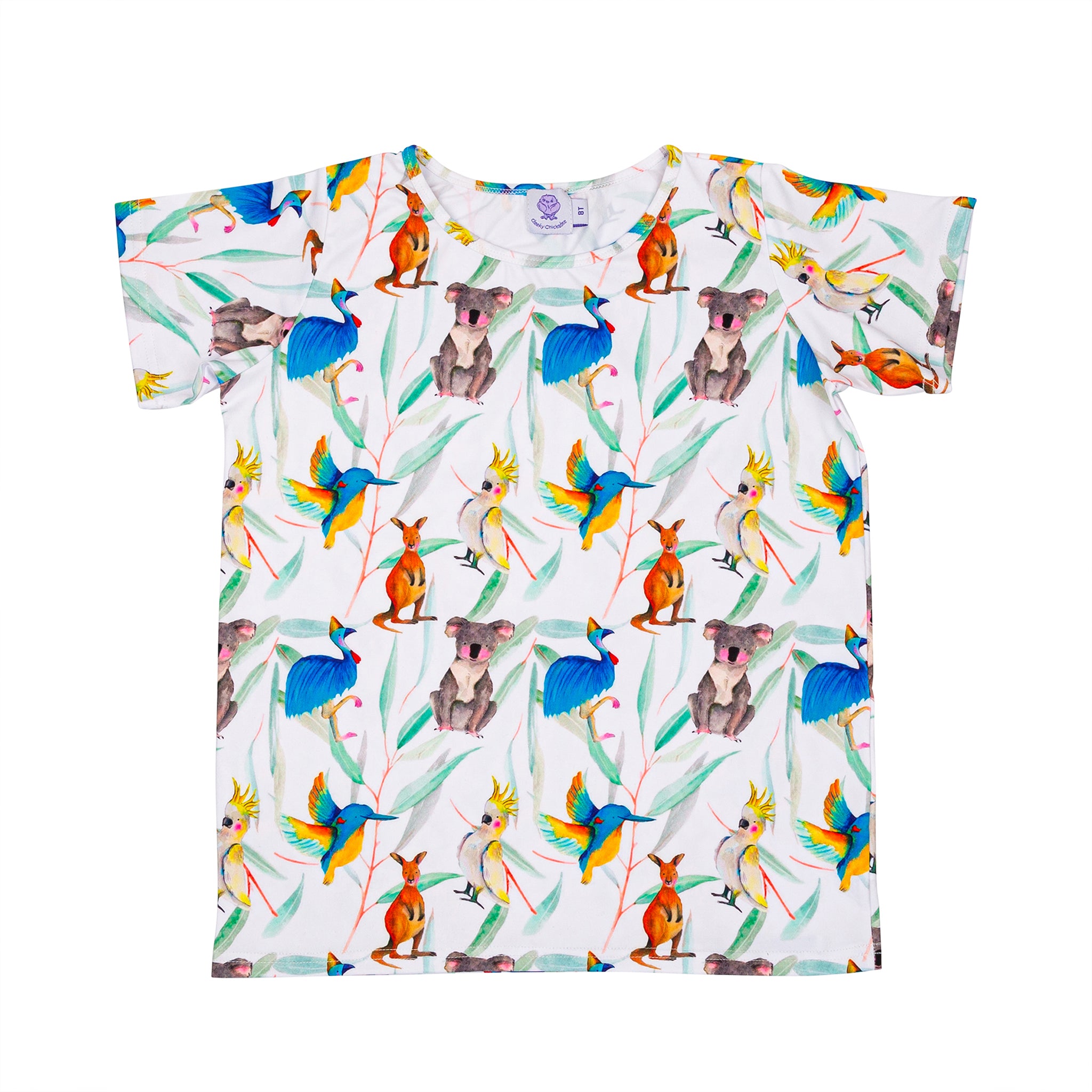 Australian Natives Short Sleeve Tee - Cheeky Chickadee Store