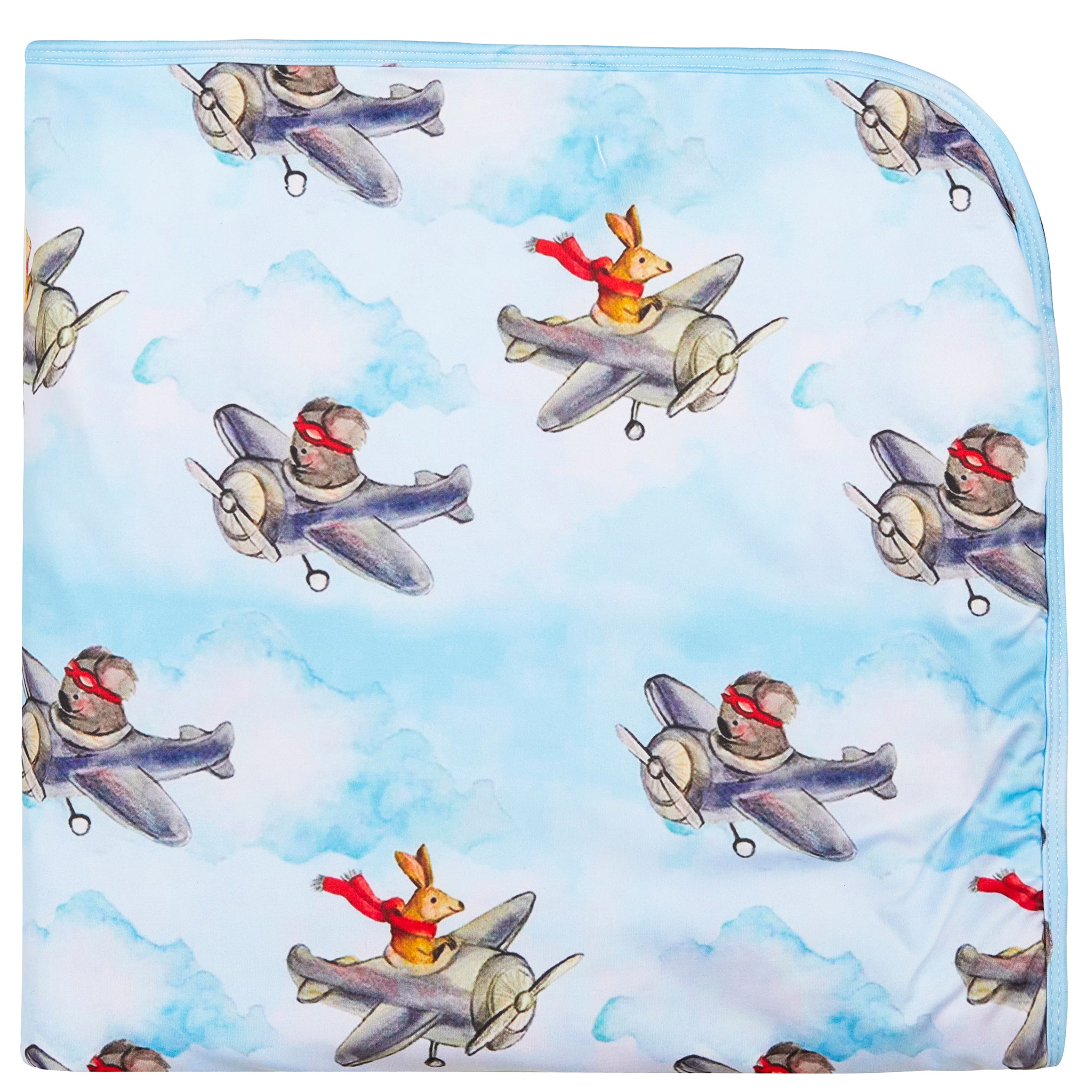 Aviation Animals Blanket - Cheeky Chickadee Store