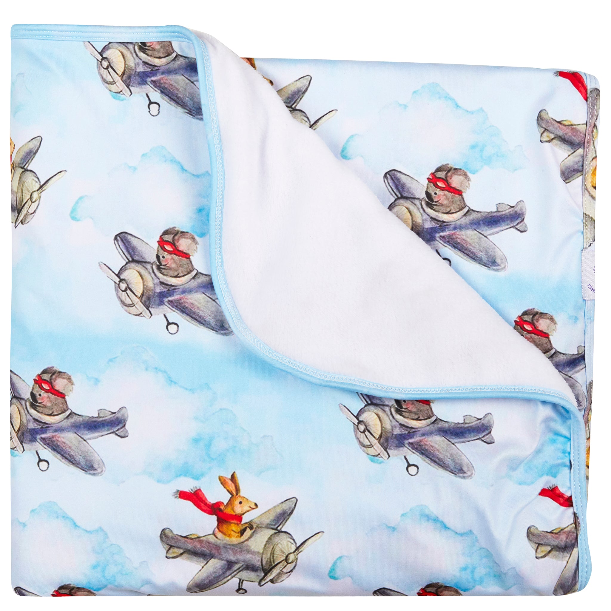 Aviation Animals Blanket - Cheeky Chickadee Store