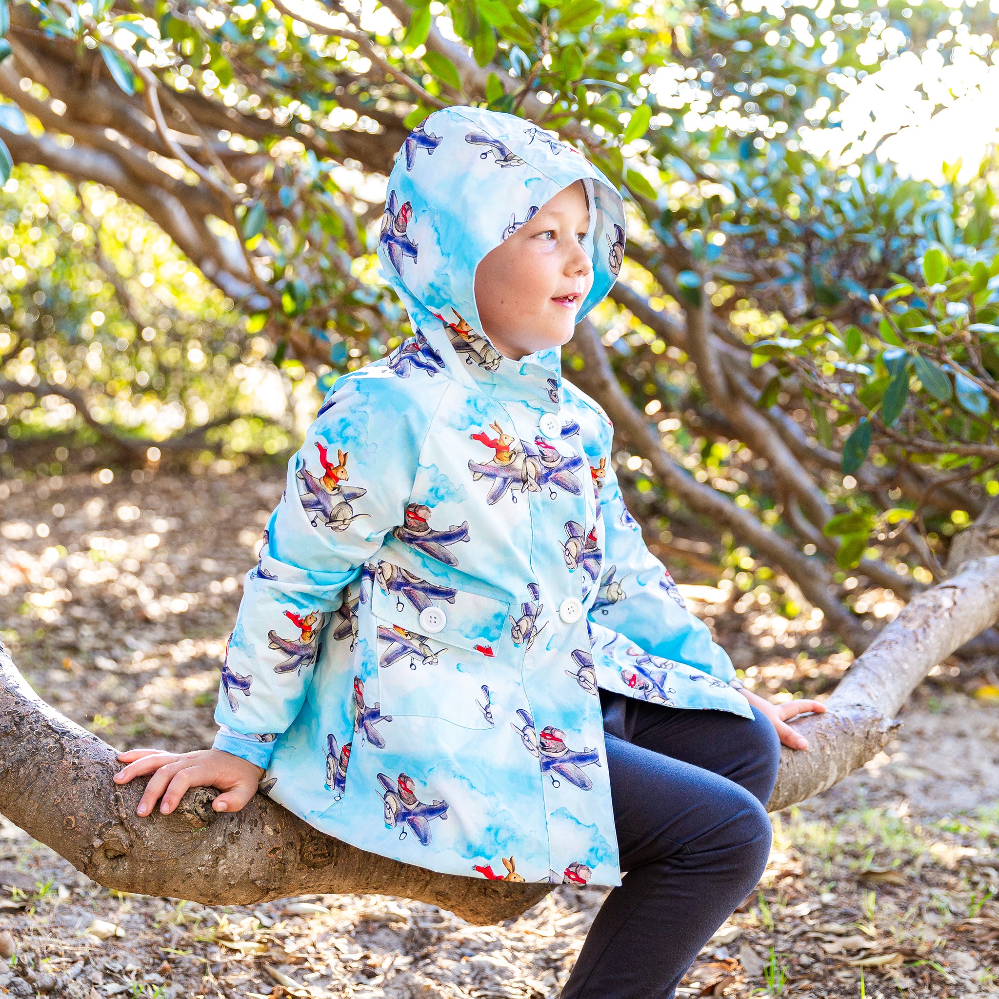 Aviation Animals Raincoat - Cheeky Chickadee Store