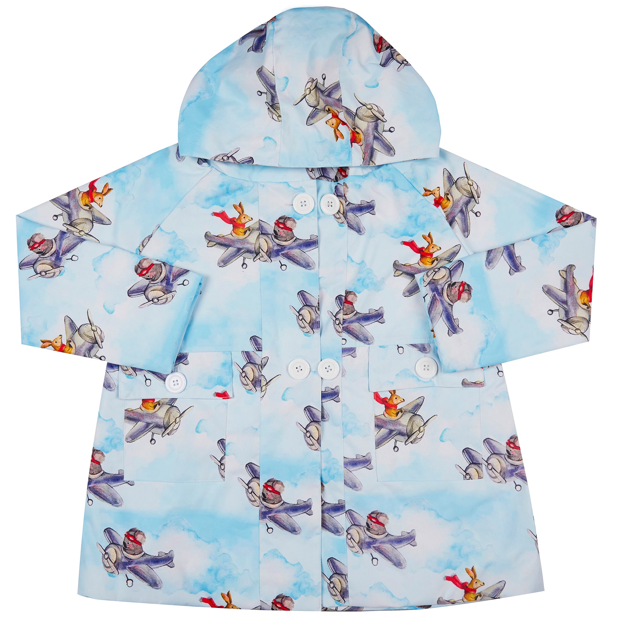 Aviation Animals Raincoat - Cheeky Chickadee Store