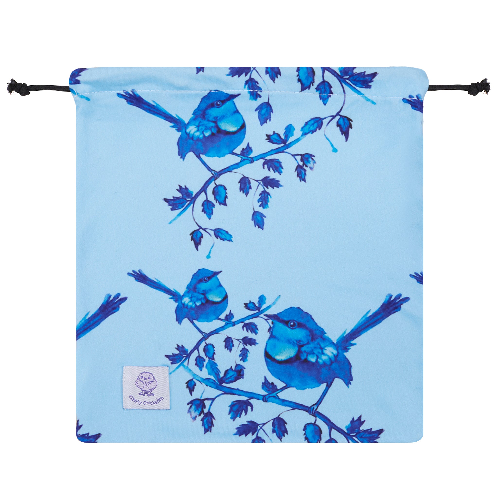 Blue Splendid Fairy-wren Raincoat - Cheeky Chickadee Store