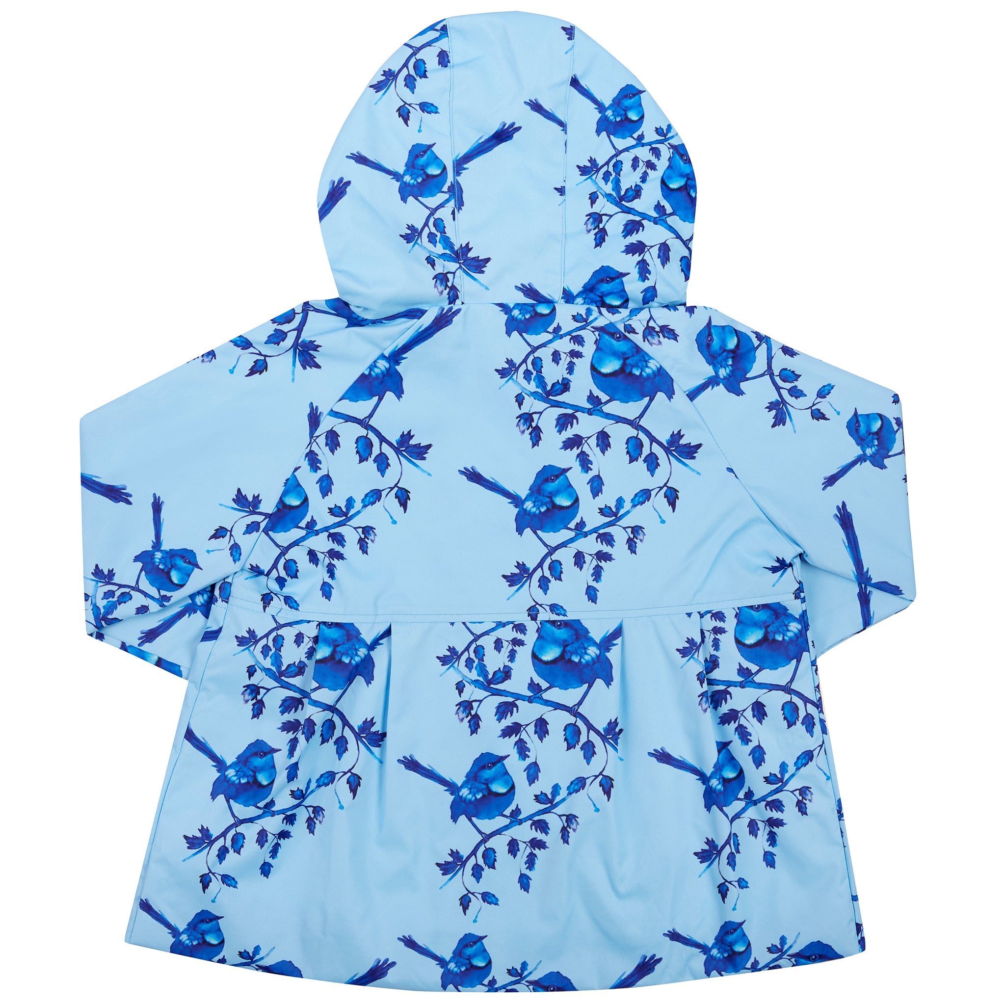 Blue Splendid Fairy-wren Raincoat - Cheeky Chickadee Store