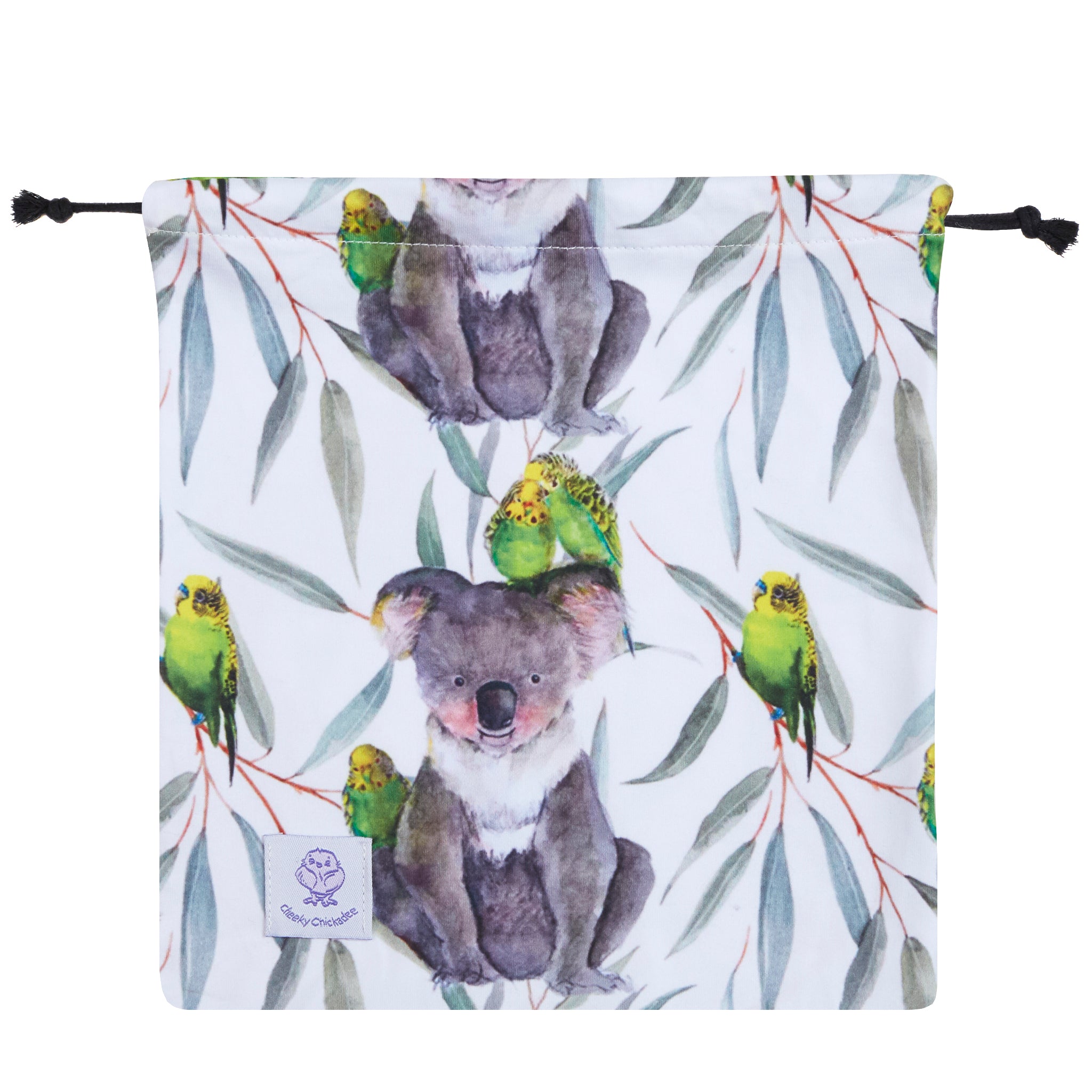 Budgie Koala Tee - Cheeky Chickadee Store