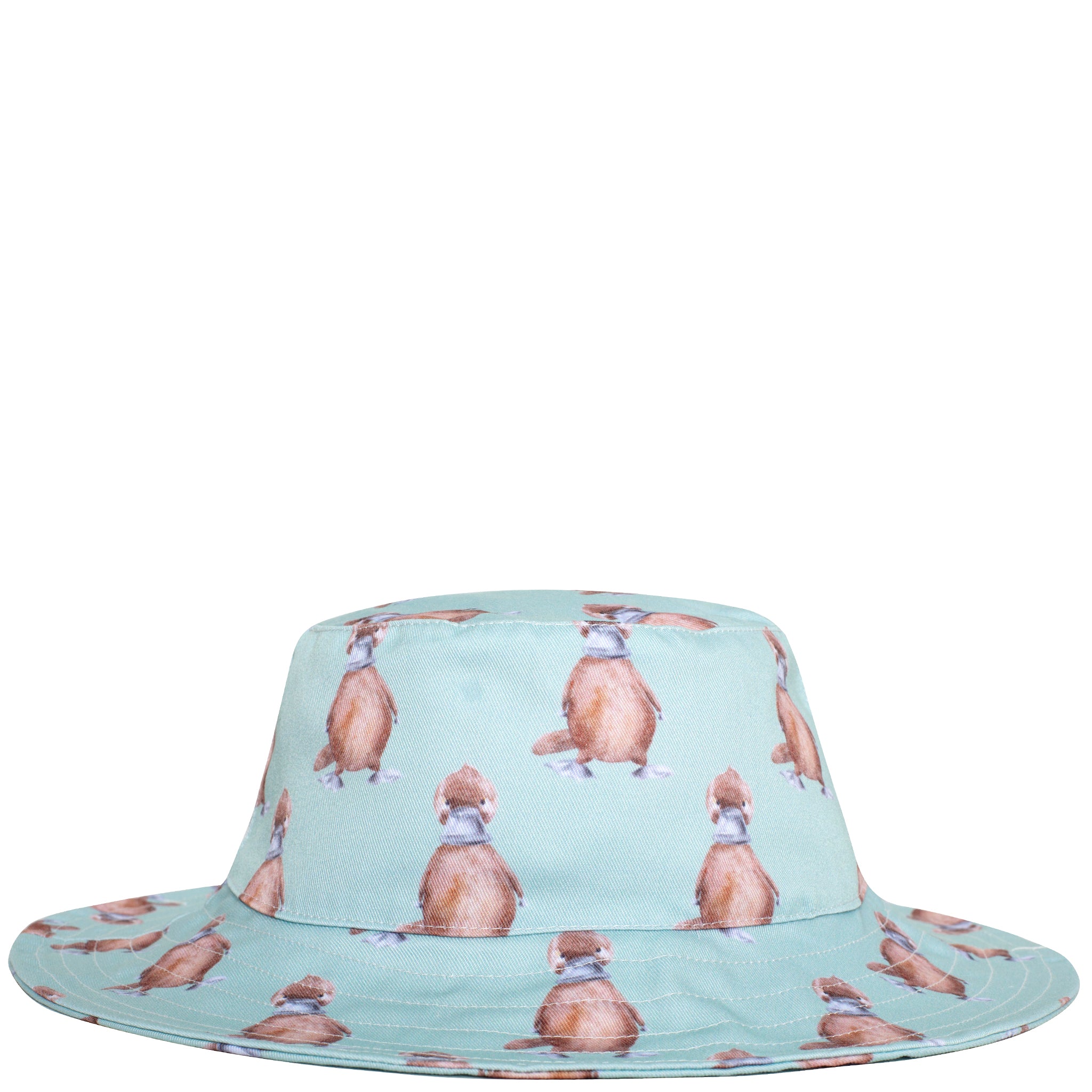 Green Platypus Beach Hat - Cheeky Chickadee Store